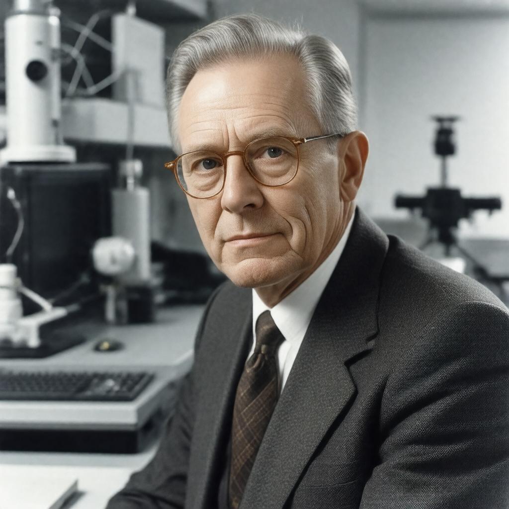 Click to view larger image AI-created image of Donald Watts Davies