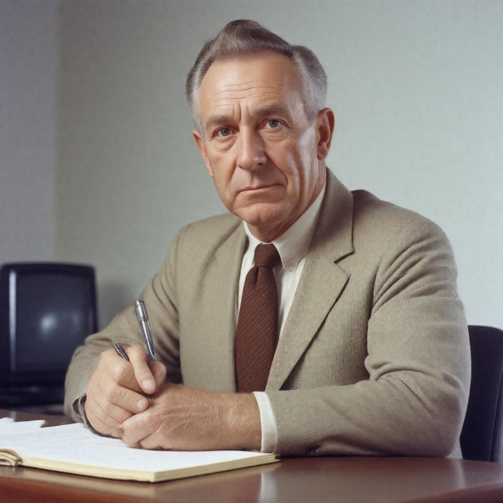 Click to view larger image AI-created image of Donald Wilson