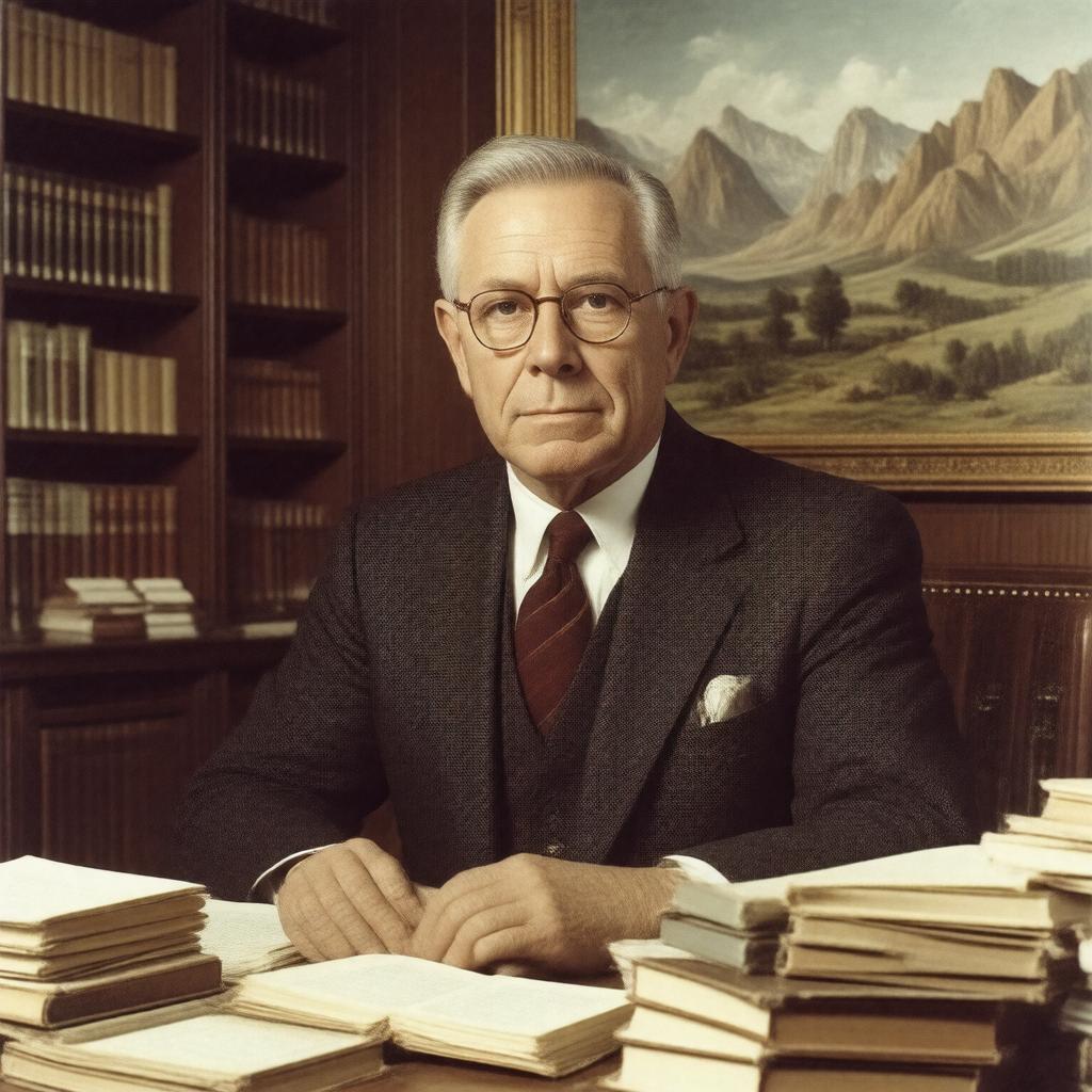 AI-created image of Donald Worster