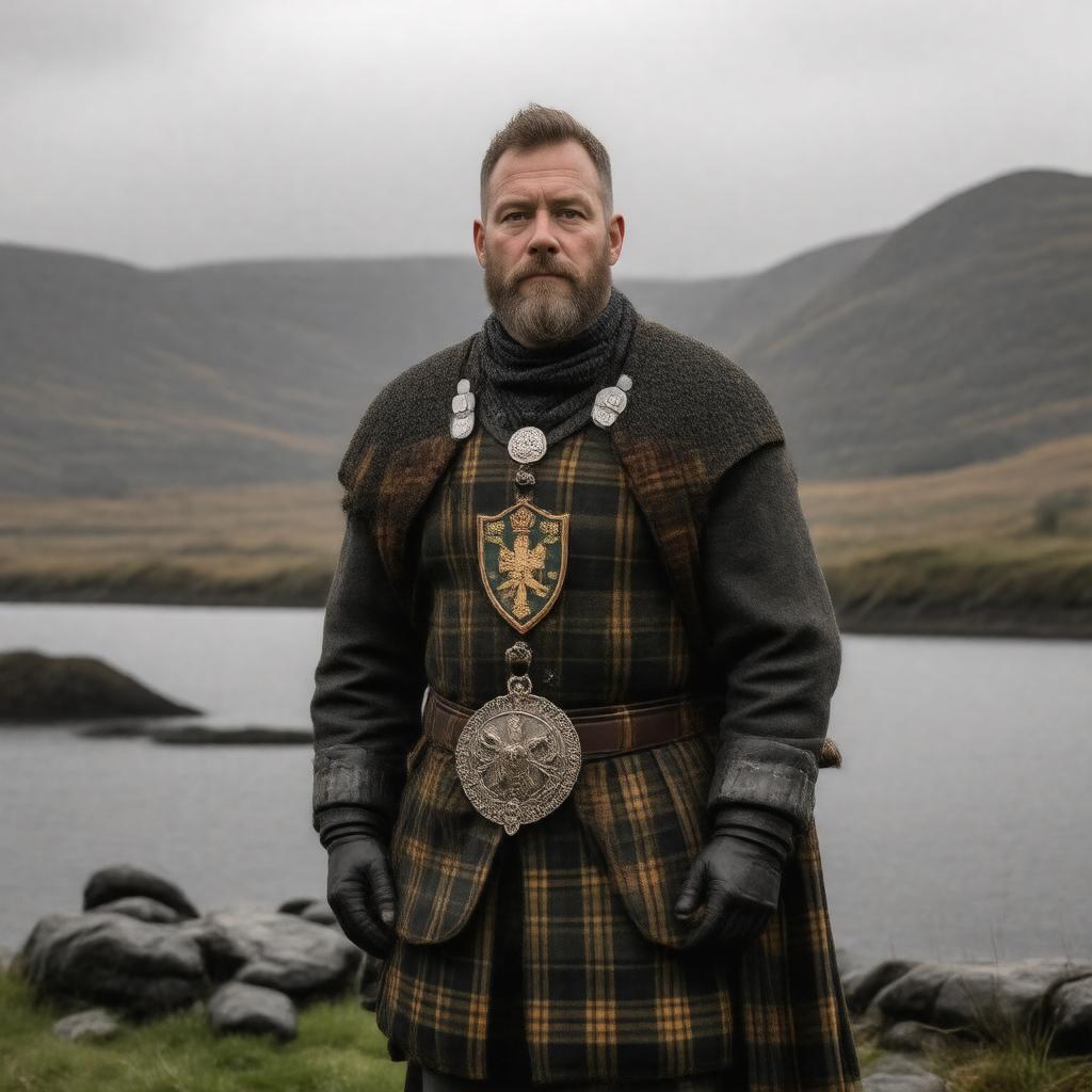 AI-created image of Donald of Islay