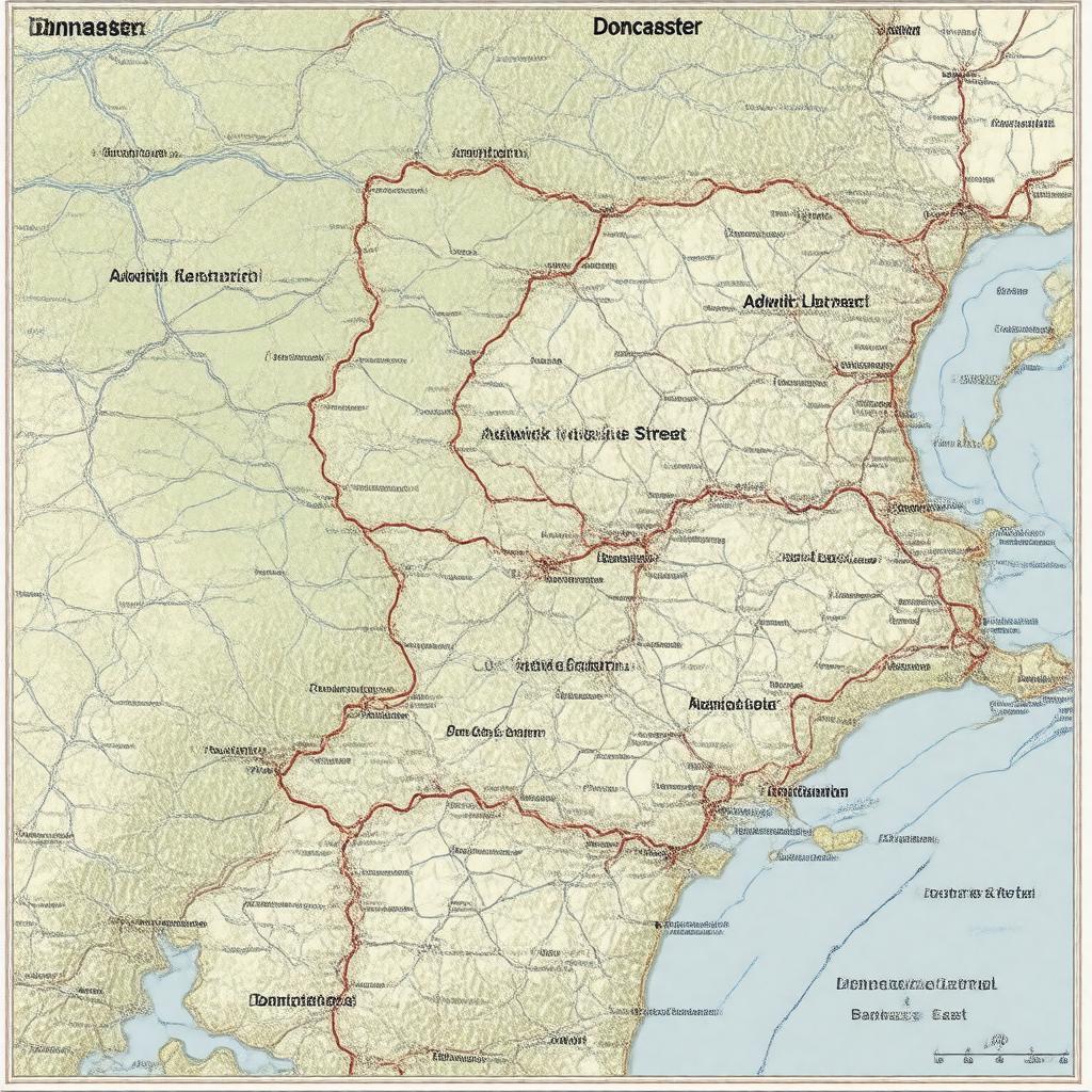 AI-created image of Doncaster North