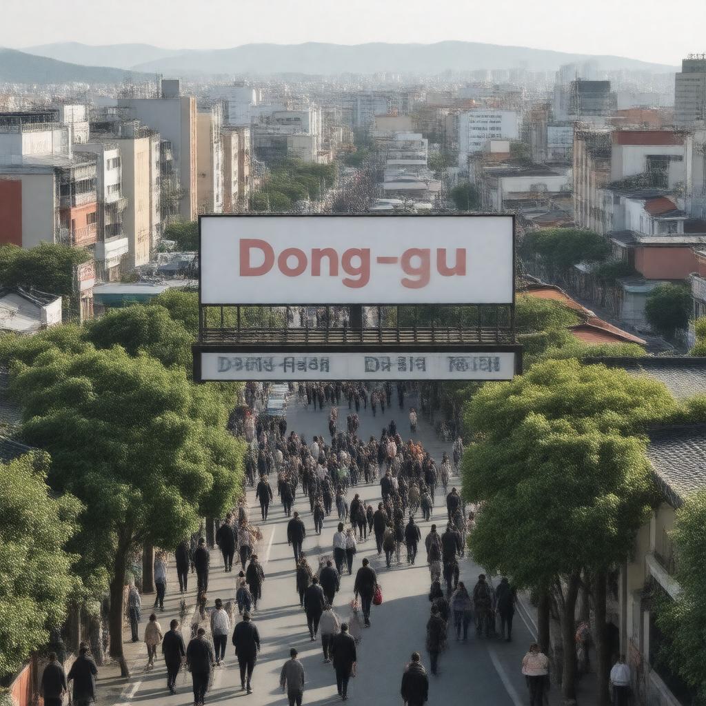 AI-created image of Dong-gu