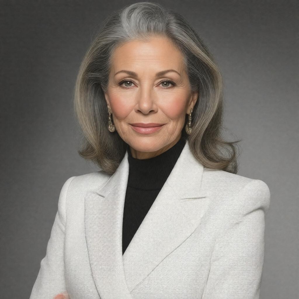AI-created image of Donna Karan
