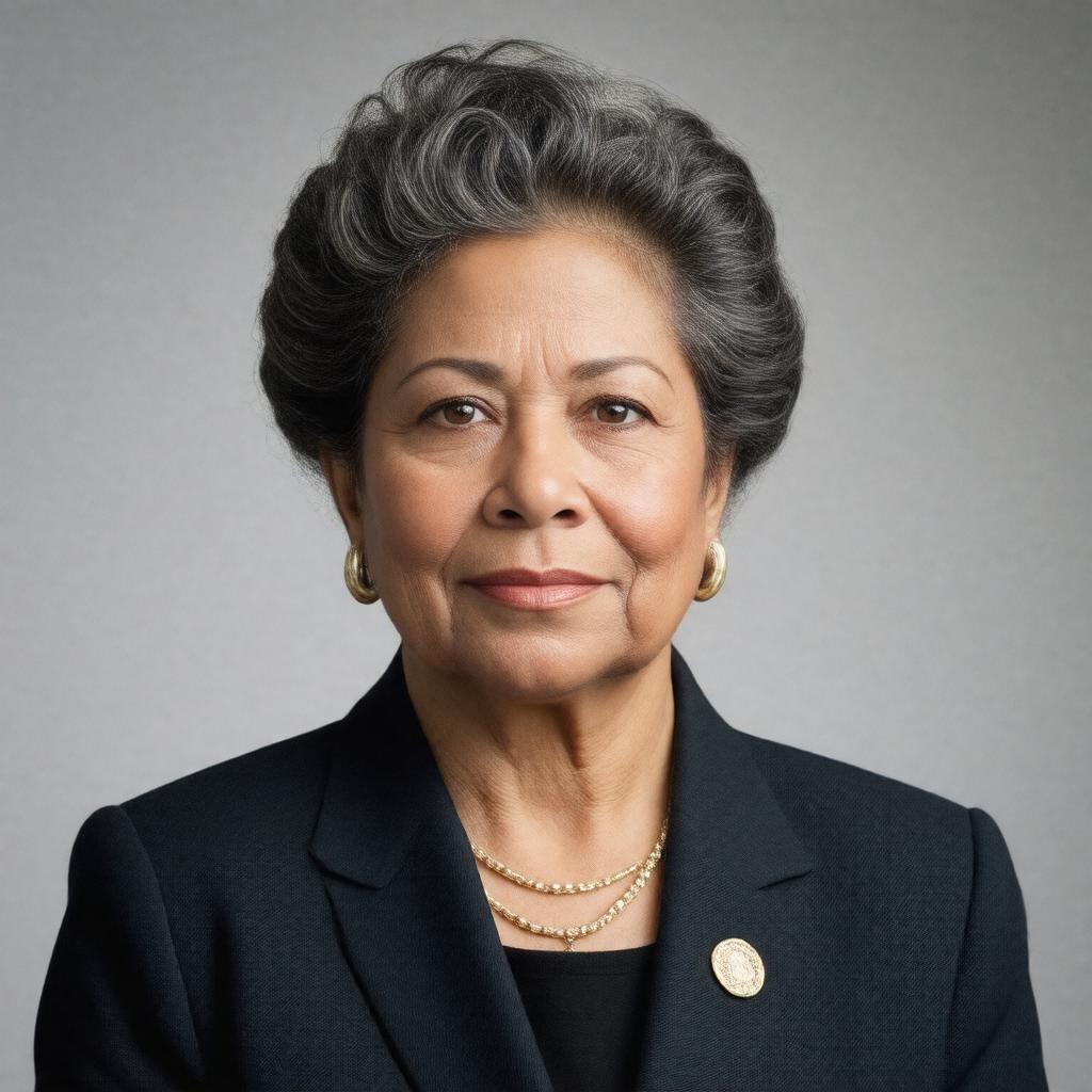 AI-created image of Donna Shalala