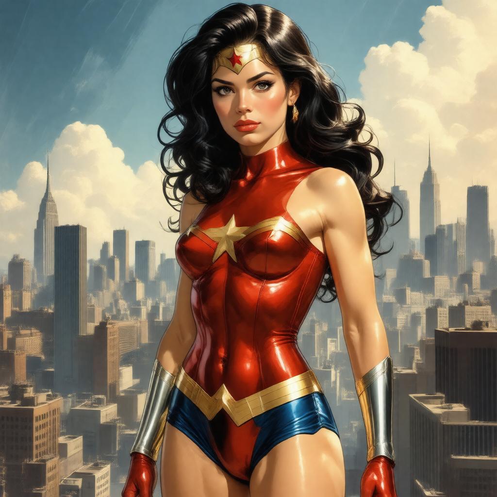 AI-created image of Donna Troy