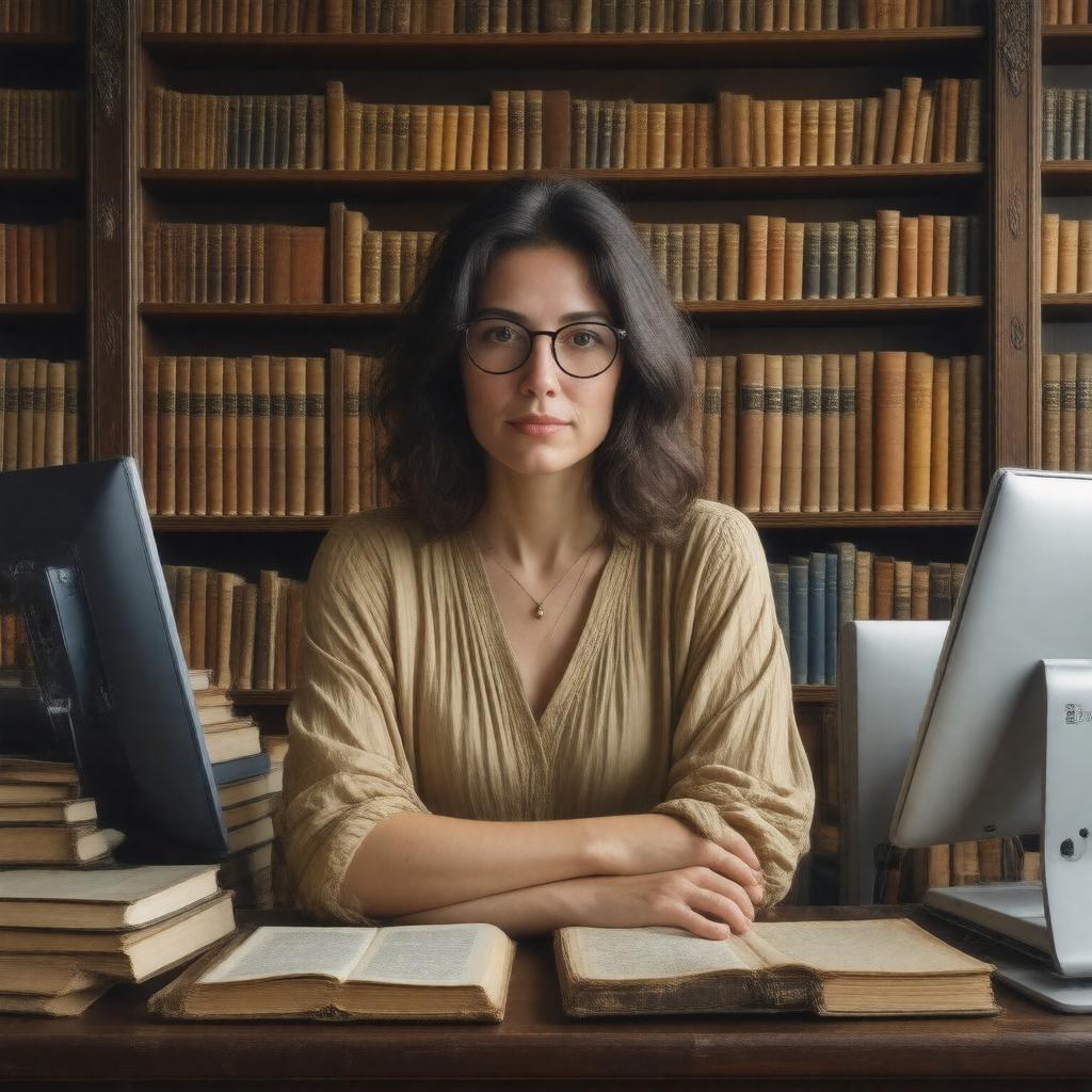 AI-created image of Donna Zuckerberg