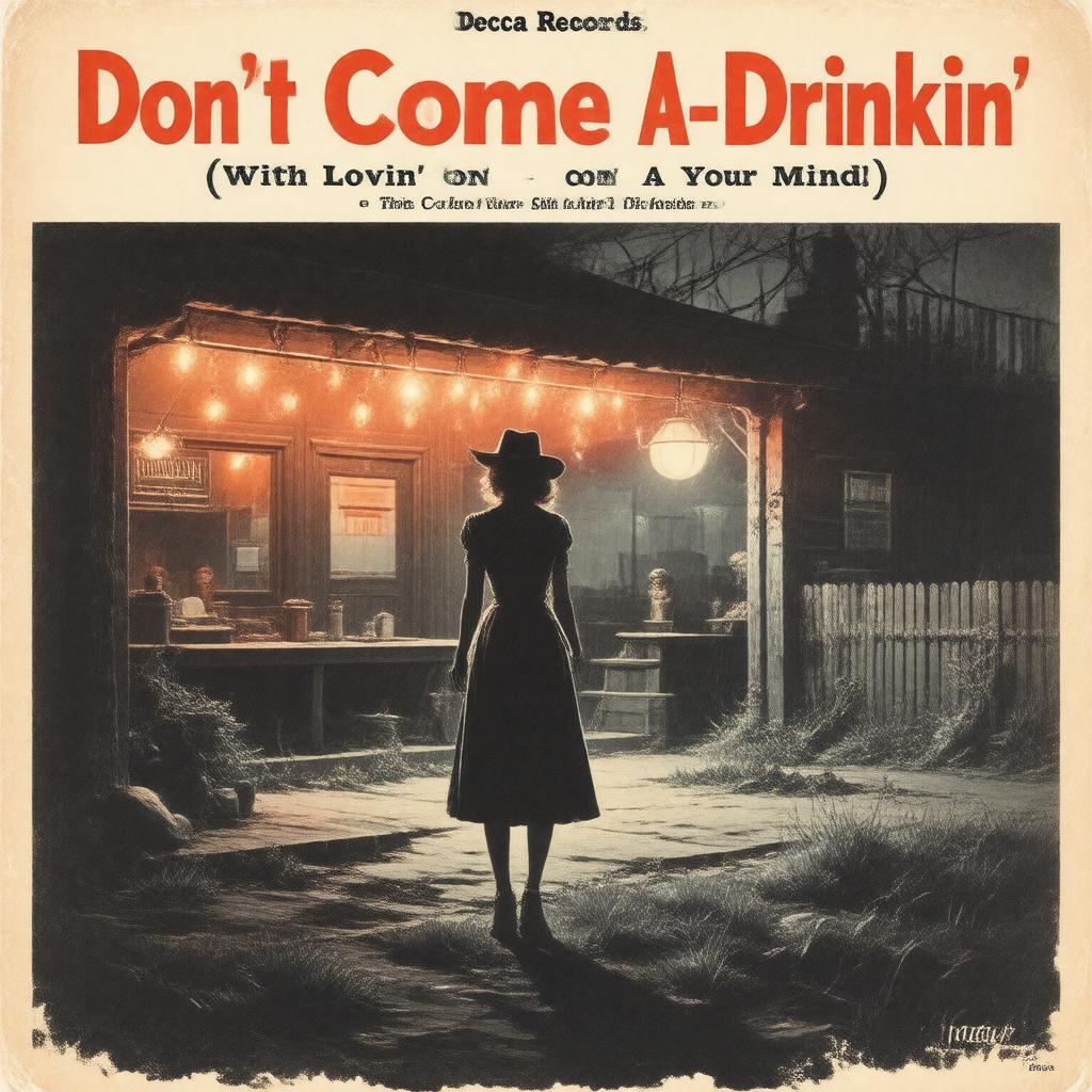 Click to view larger image AI-created image of Don't Come Home A-Drinkin' (With Lovin' on Your Mind)