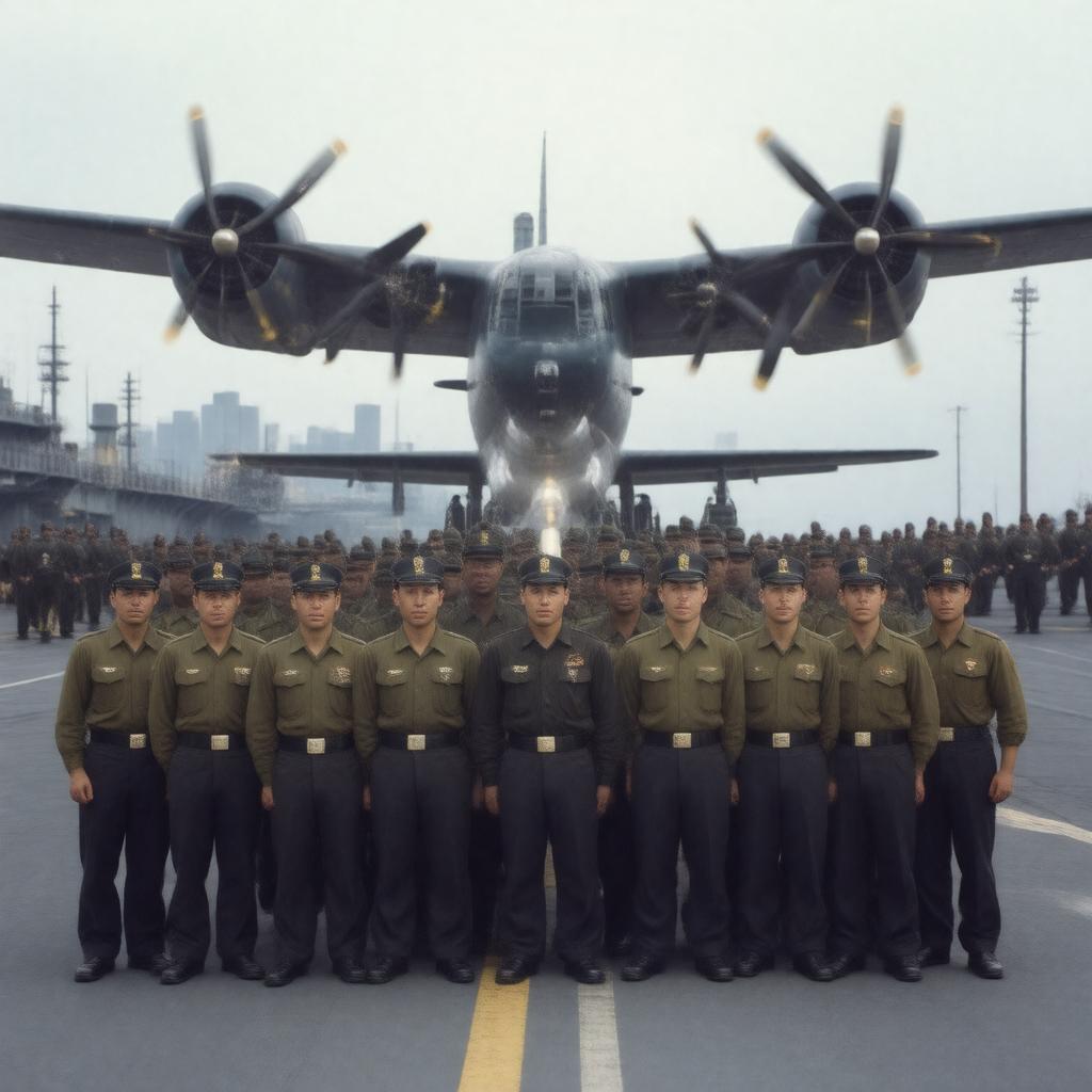 AI-created image of Doolittle Raiders