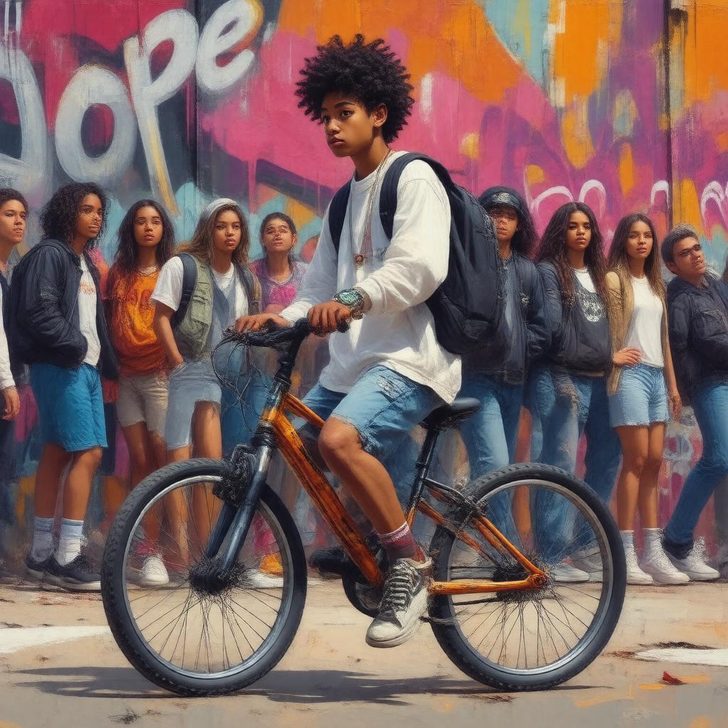 AI-created image of Dope (film)