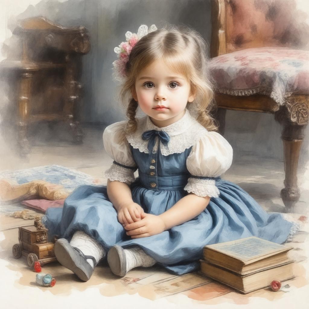 AI-created image of Dora Annie Dickens