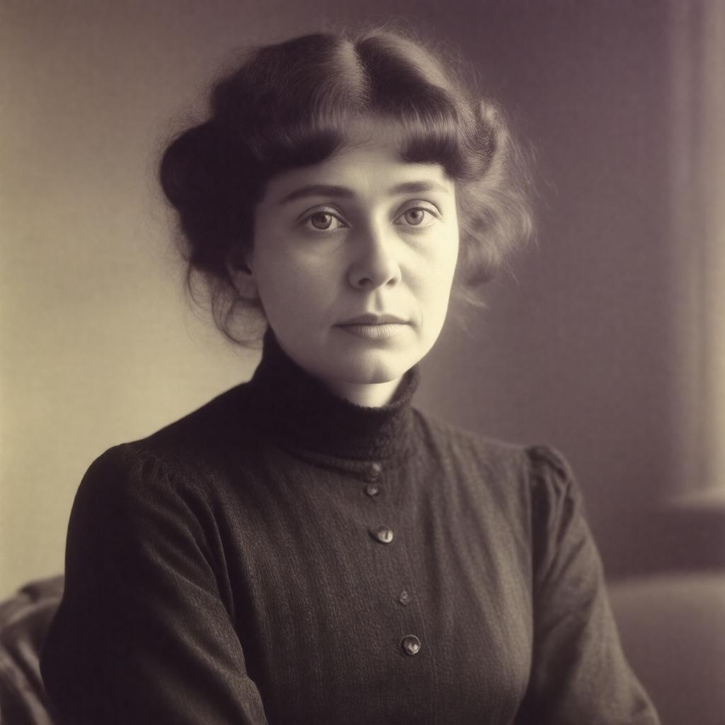 Click to view larger image AI-created image of Dora Paget