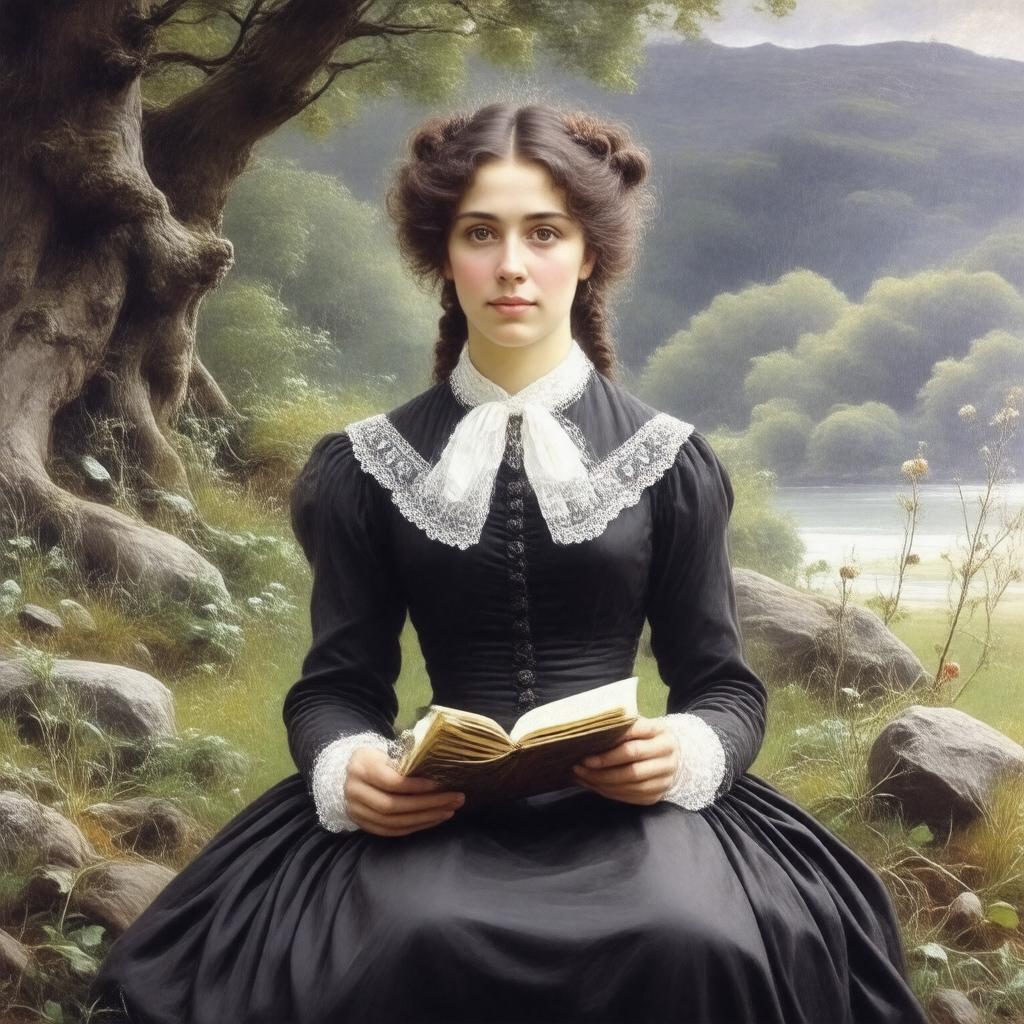 AI-created image of Dora Wordsworth
