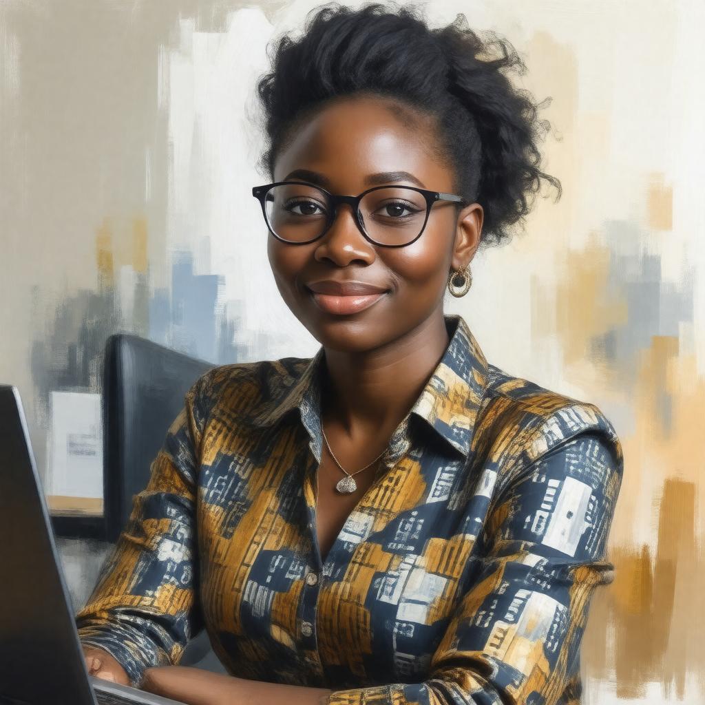 Click to view larger image AI-created image of Dorcas Muthoni