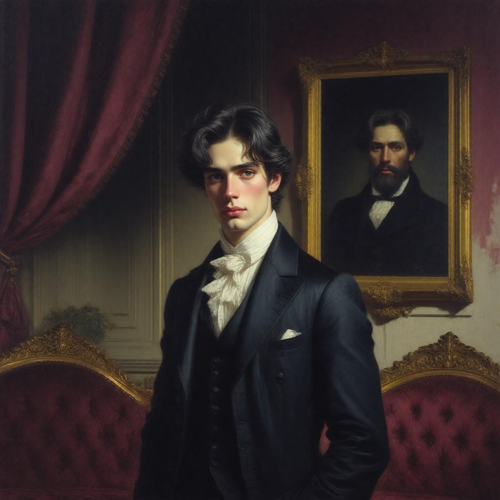 AI-created image of Dorian Gray