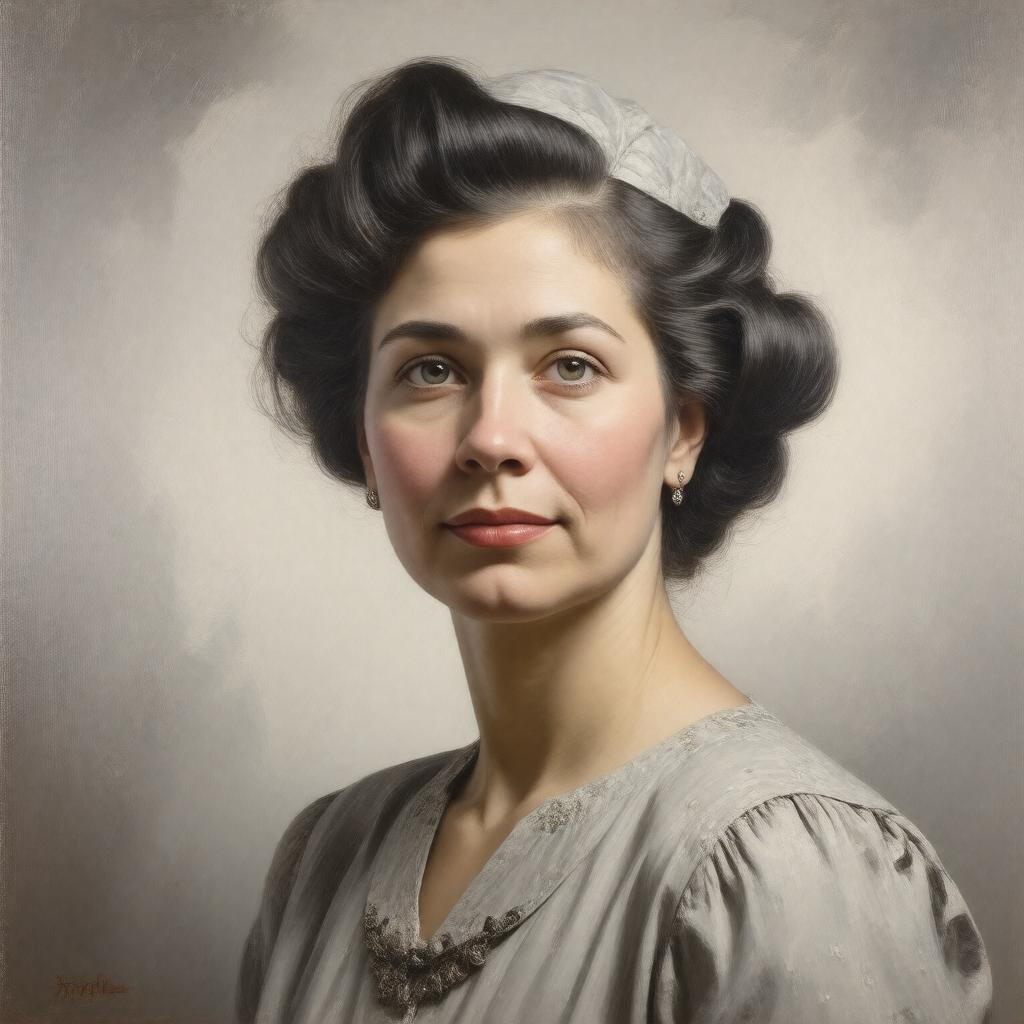 AI-created image of Doris Ann Tiffany