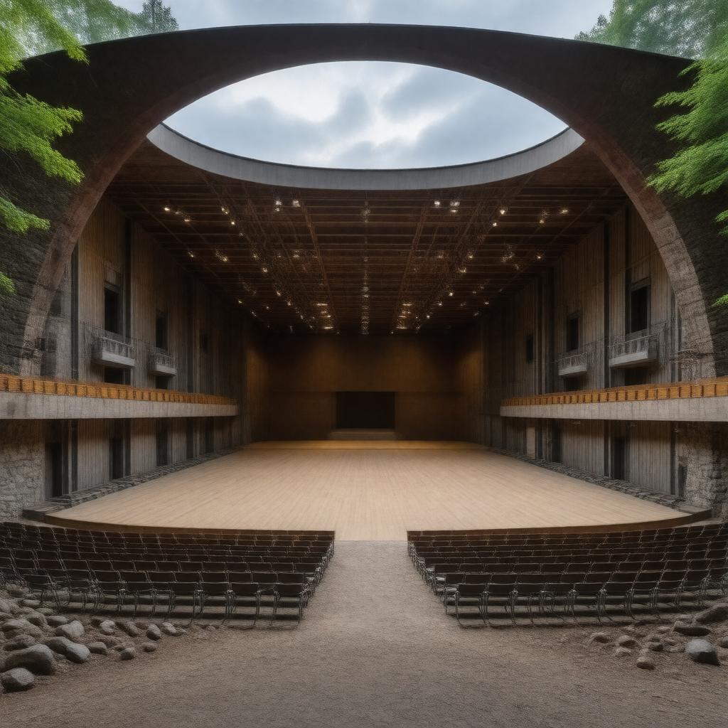 AI-created image of Doris Duke Theatre