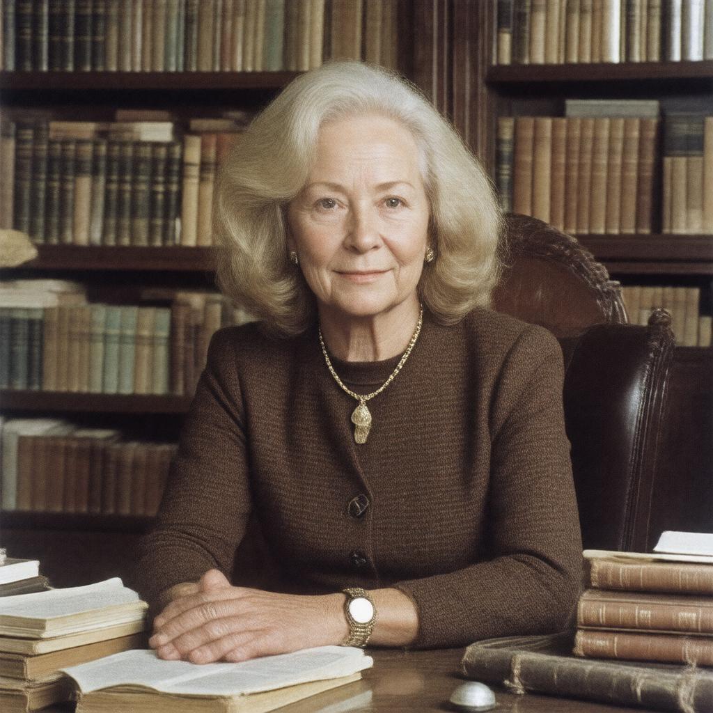 AI-created image of Doris Kearns Goodwin