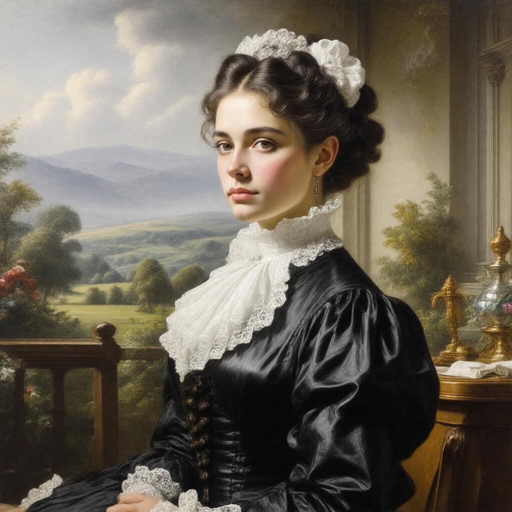 AI-created image of Dorothea Brooke