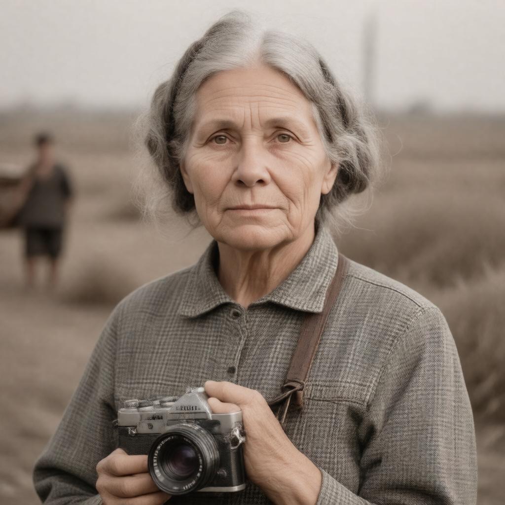 AI-created image of Dorothea Lange