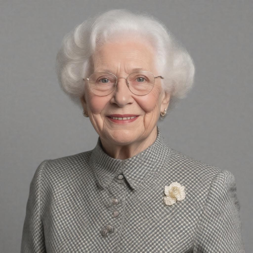 AI-created image of Dorothy Glassberg Sanders