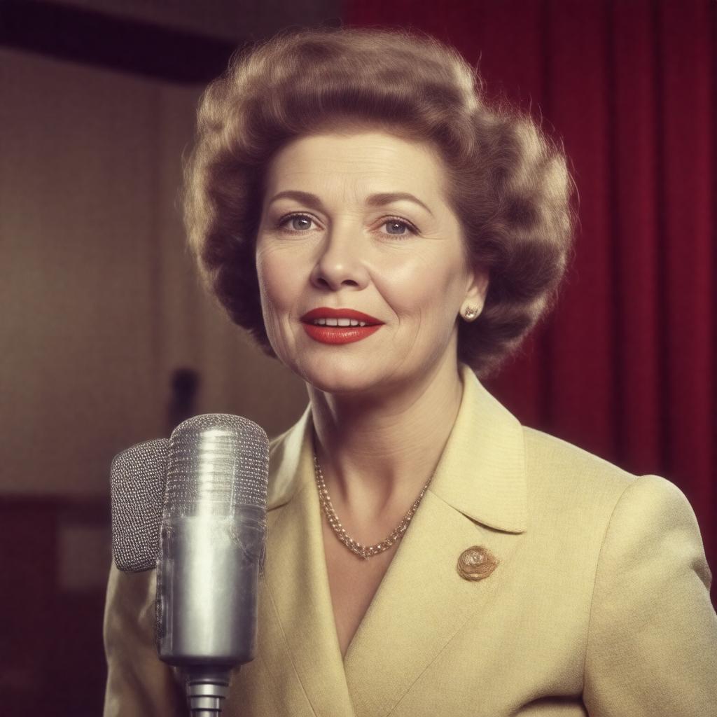 Click to view larger image AI-created image of Dorothy Squires