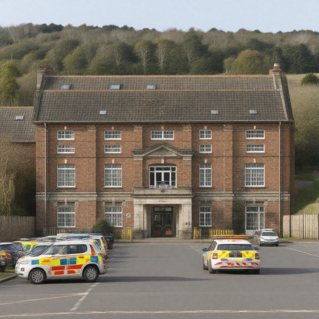 AI-created image of Dorset County Hospital