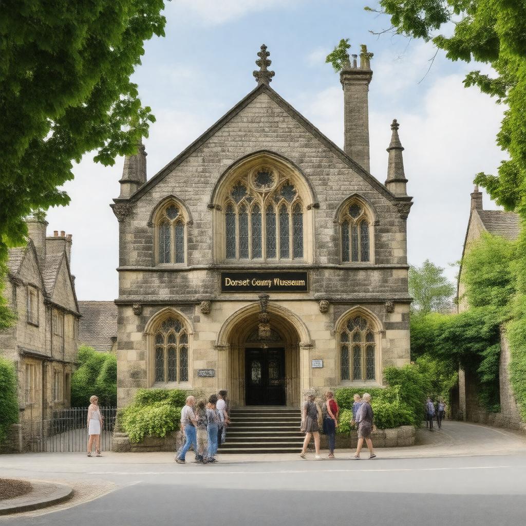 AI-created image of Dorset County Museum