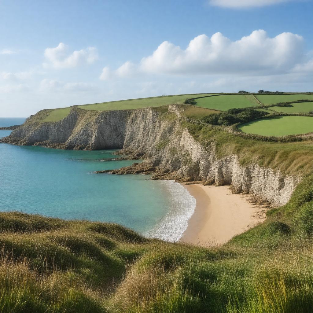 AI-created image of Dorset, England