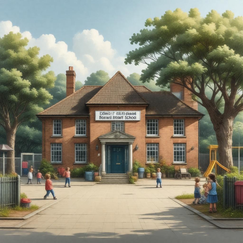 AI-created image of Dorset Road Infant School