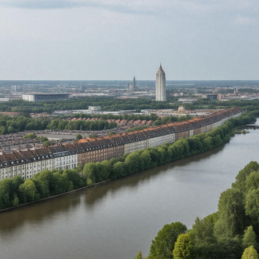 AI-created image of Dortmund