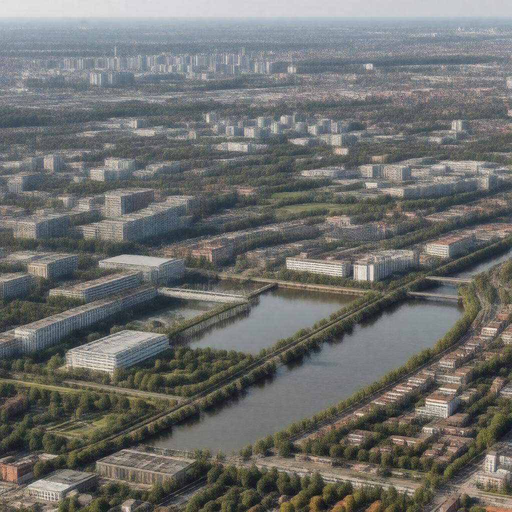 AI-created image of Dortmund, Germany