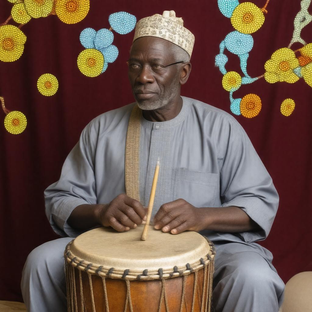 Click to view larger image AI-created image of Doudou Ndiaye Rose