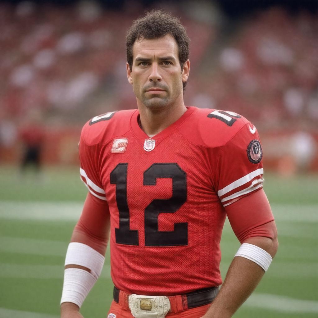 AI-created image of Doug Flutie