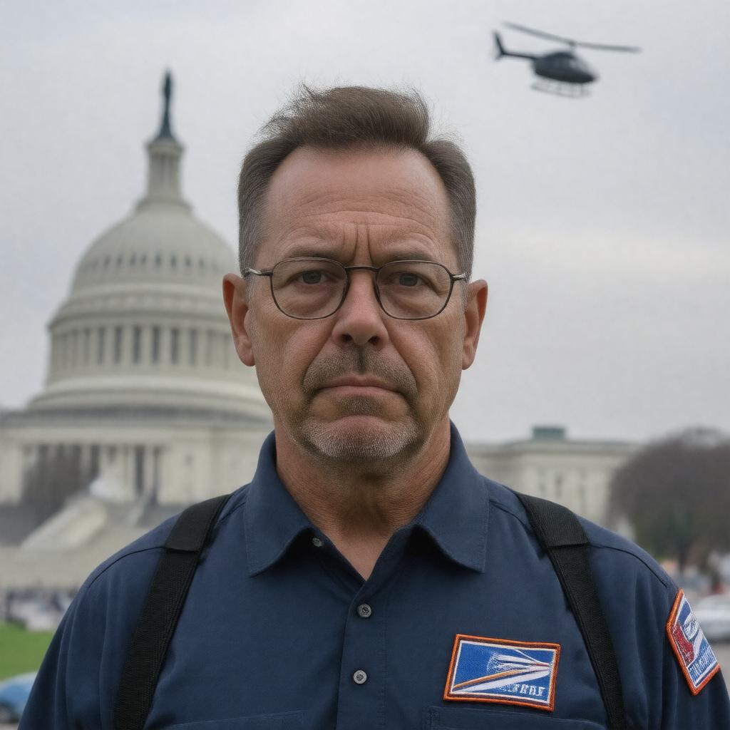 Click to view larger image AI-created image of Doug Hughes