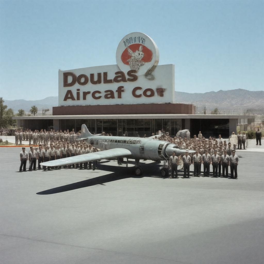 AI-created image of Douglas Aircraft Company