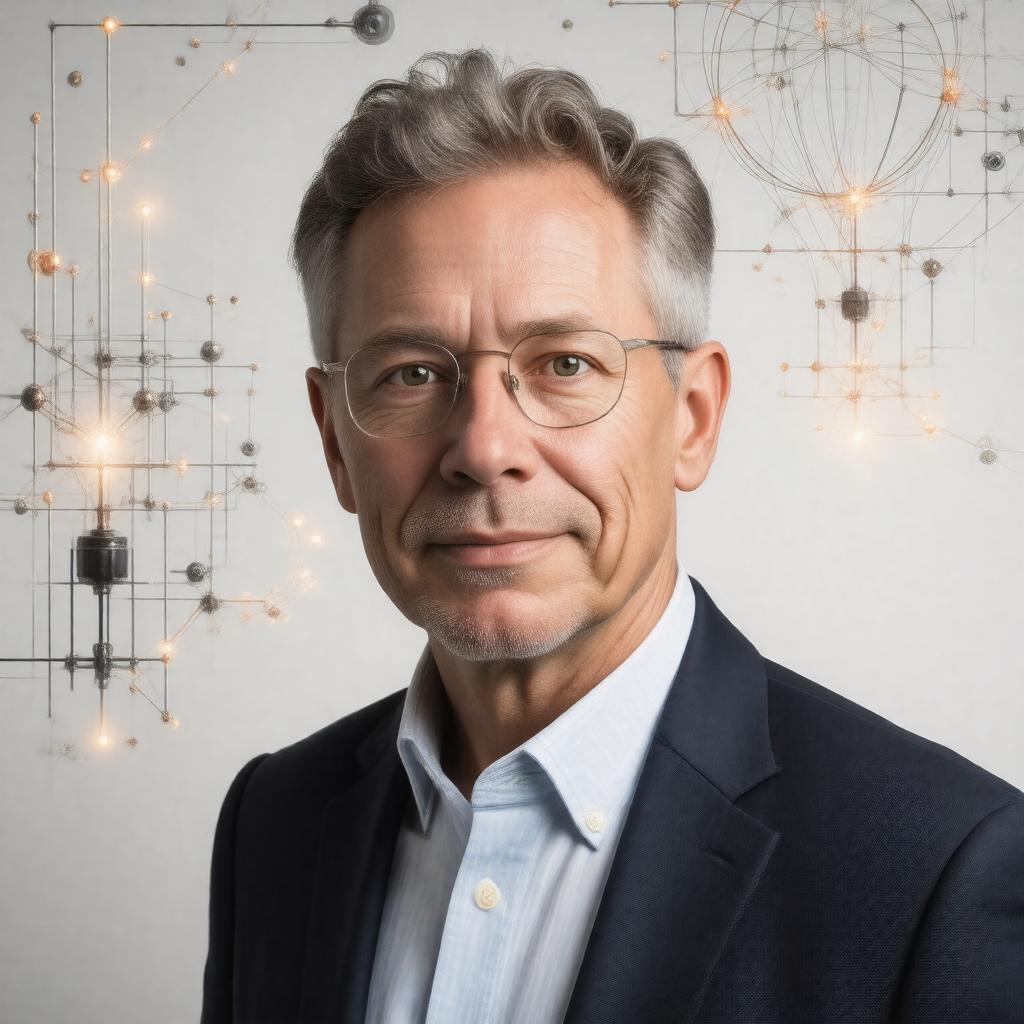 AI-created image of Douglas Dykaar