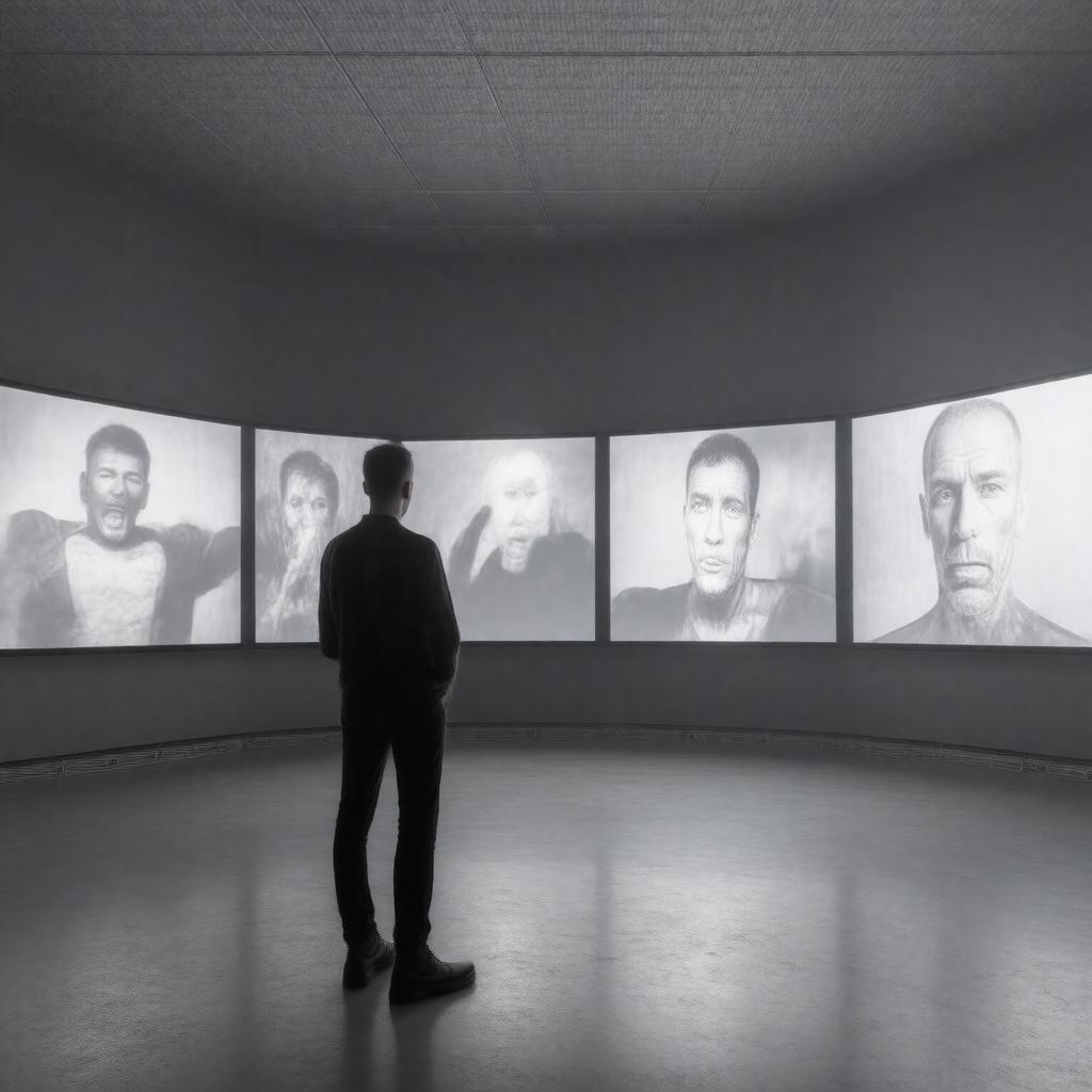 AI-created image of Douglas Gordon