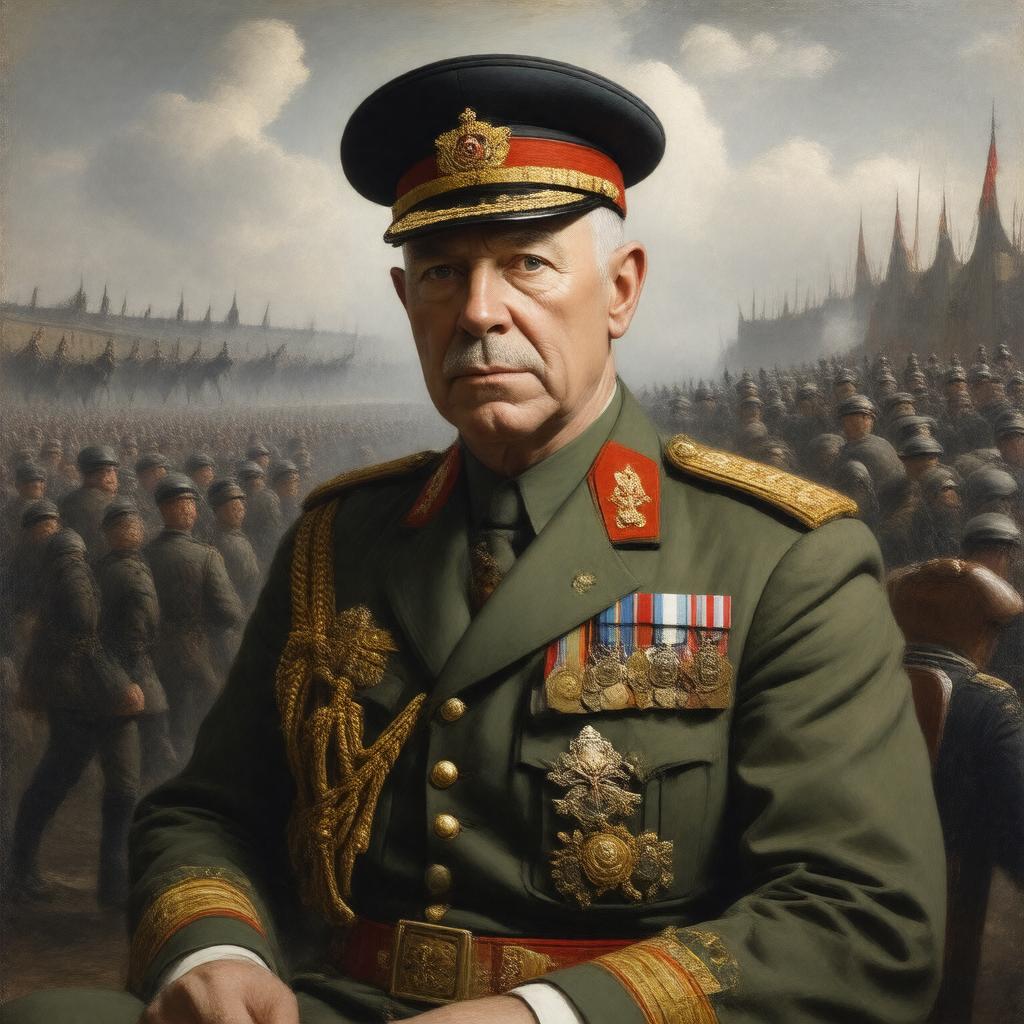 AI-created image of Douglas Haig