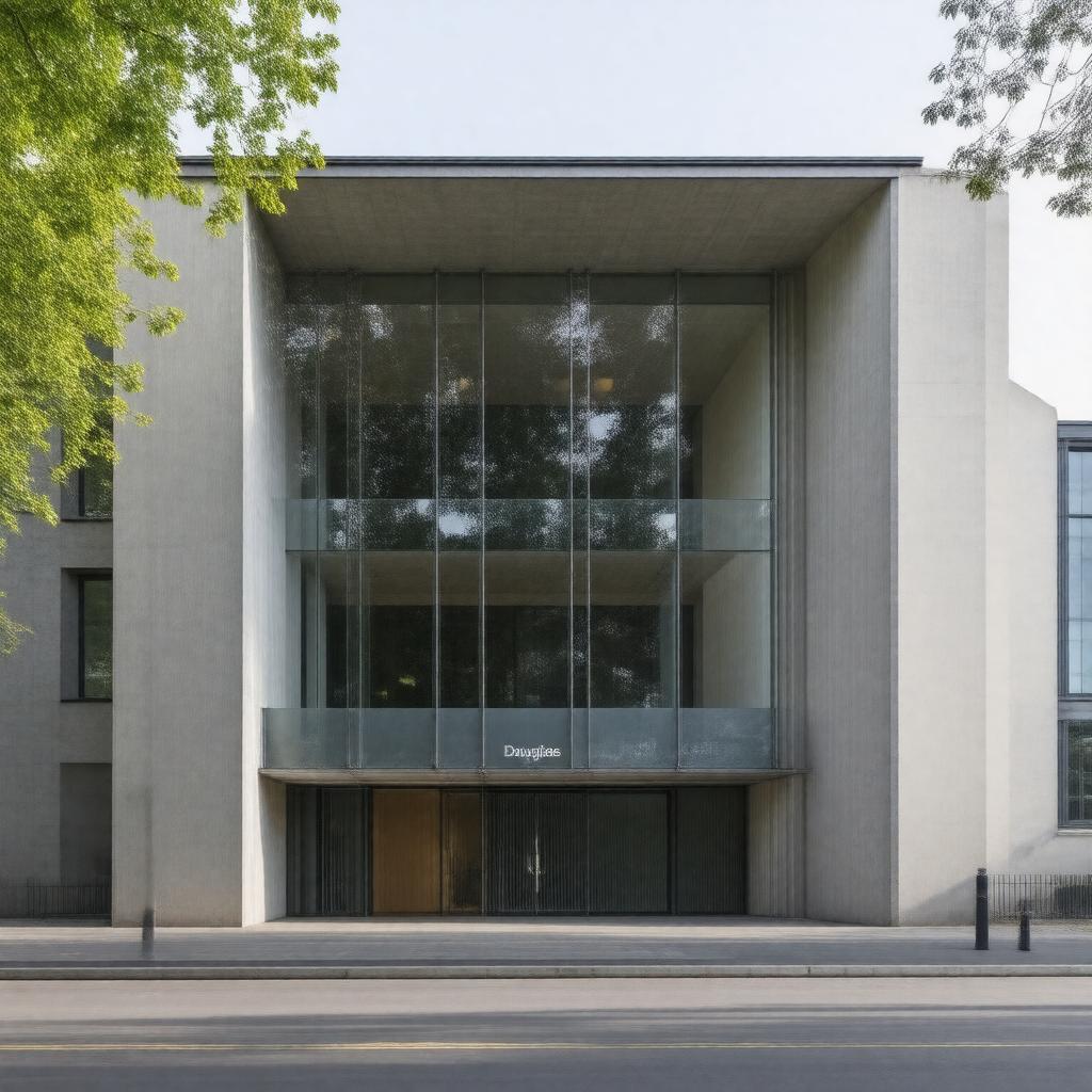 AI-created image of Douglas Hyde Gallery