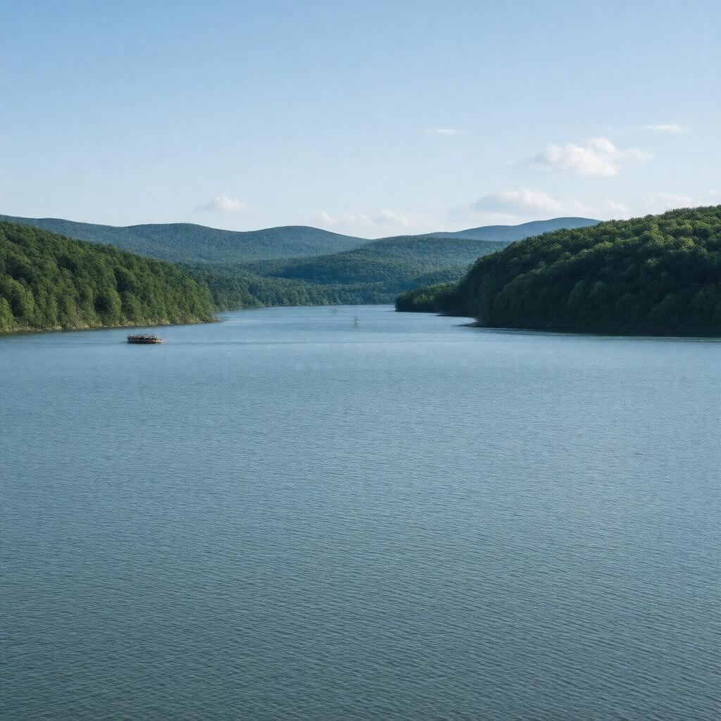 AI-created image of Douglas Lake