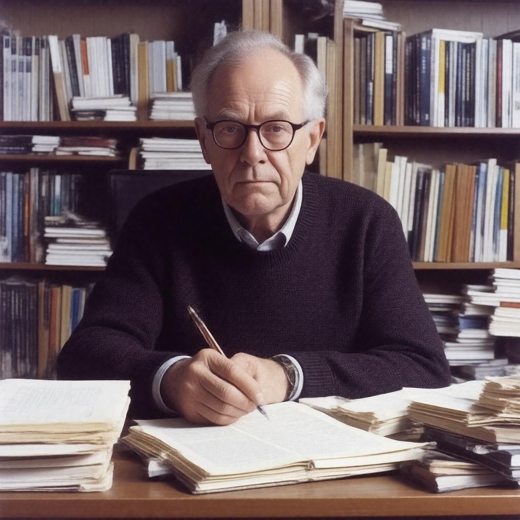 AI-created image of Douglas Noel Adams