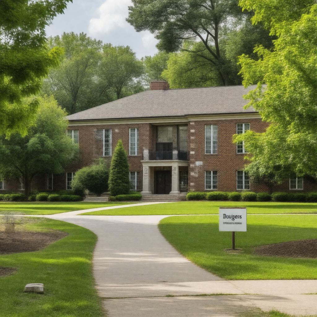 AI-created image of Douglass Residential College