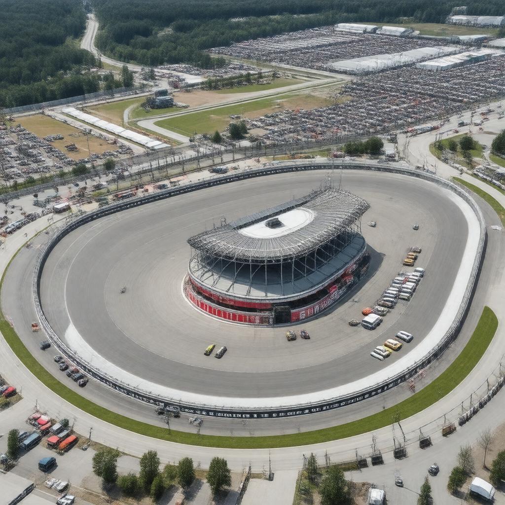 AI-created image of Dover International Speedway