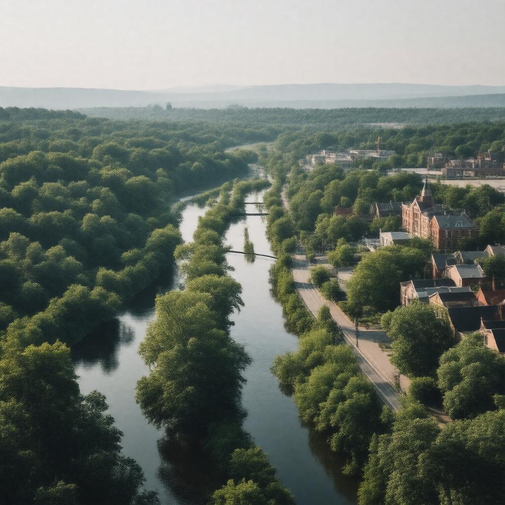 AI-created image of Dover, Ohio, United States