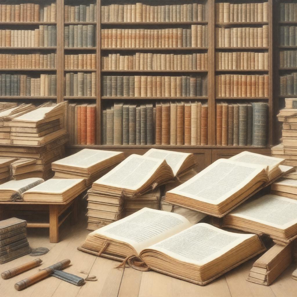 AI-created image of Doves Bindery