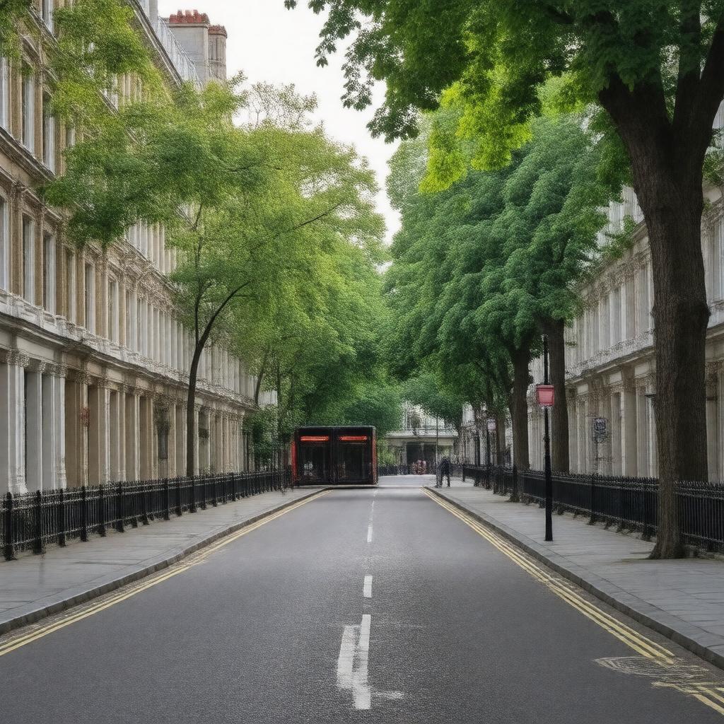 AI-created image of Down Street