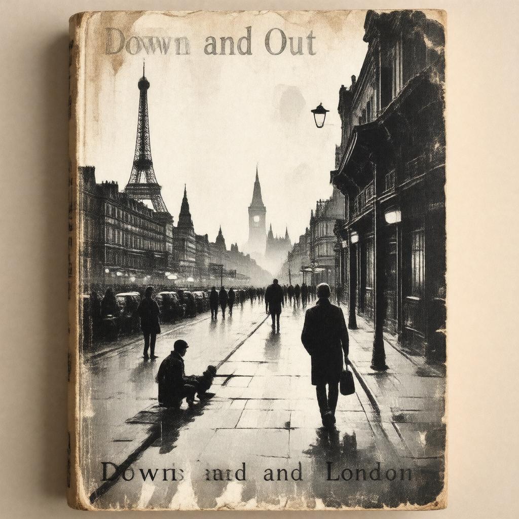 AI-created image of Down and Out in Paris and London