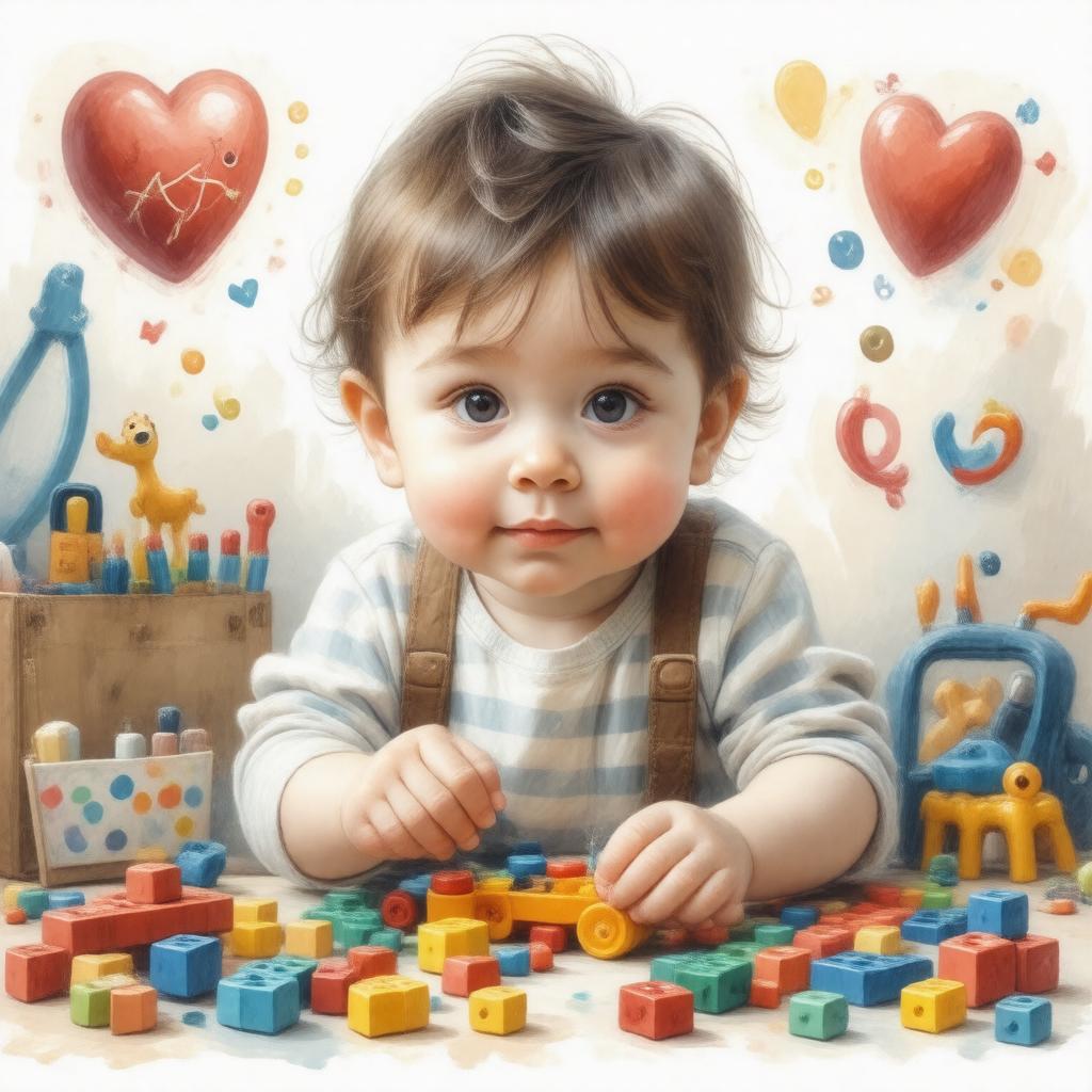 AI-created image of Down syndrome