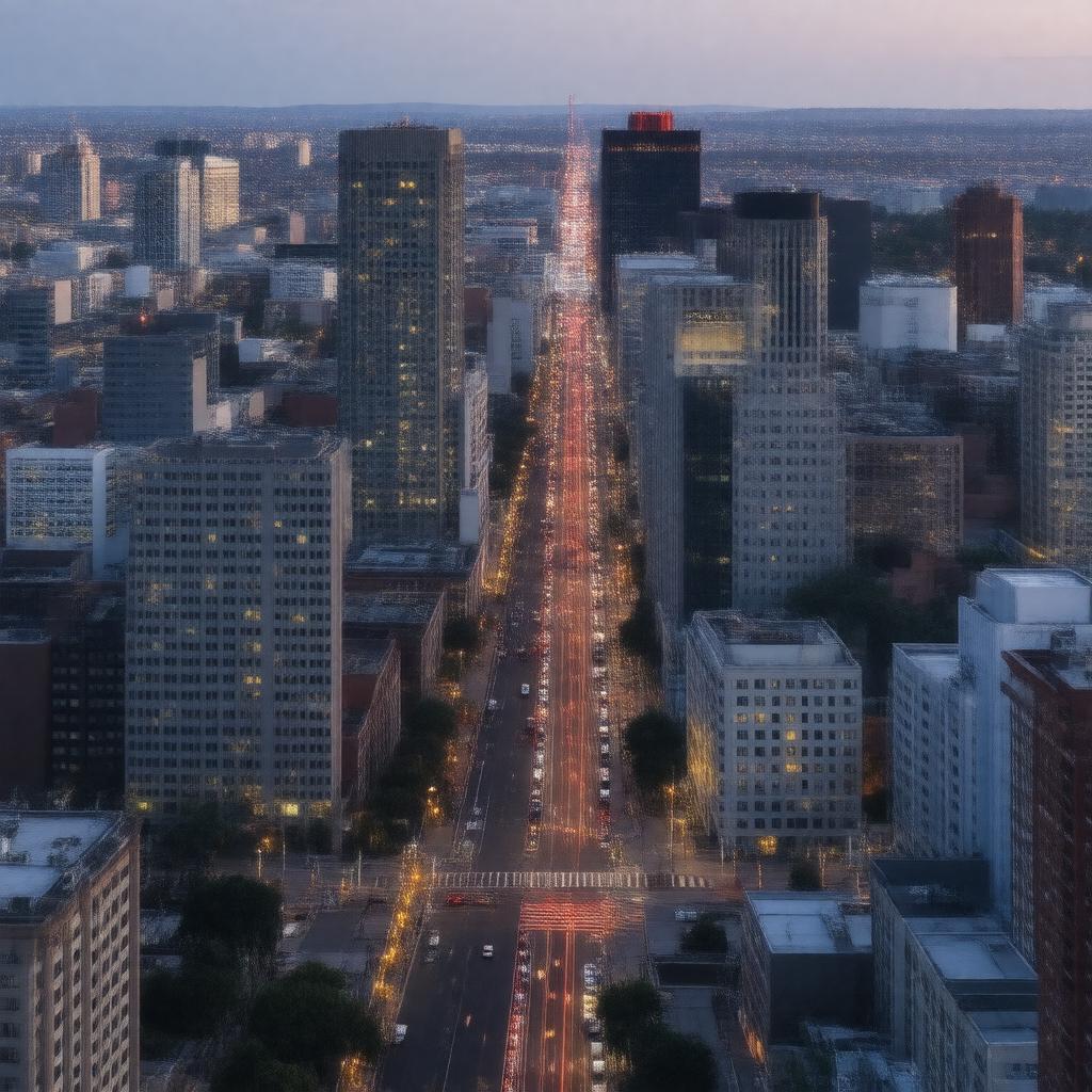 AI-created image of Downtown Oakland