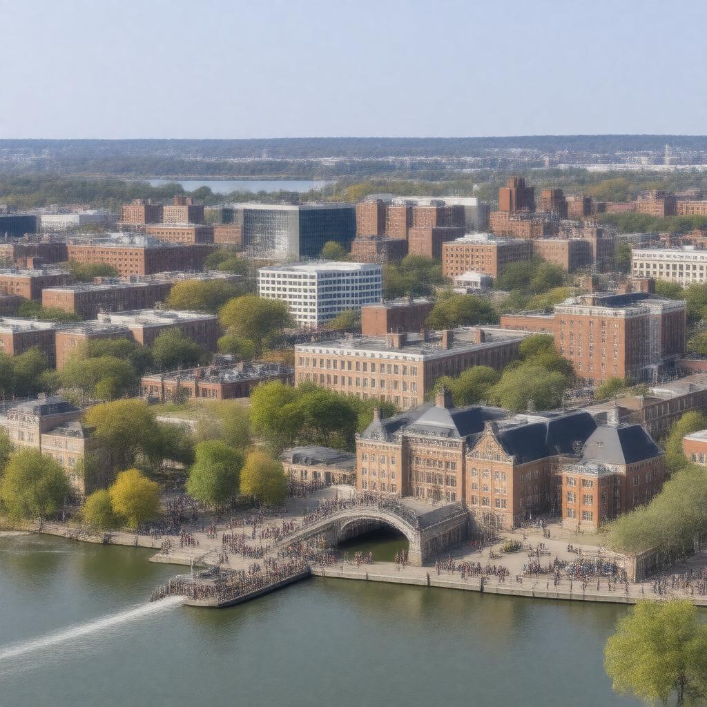 AI-created image of Downtown Providence